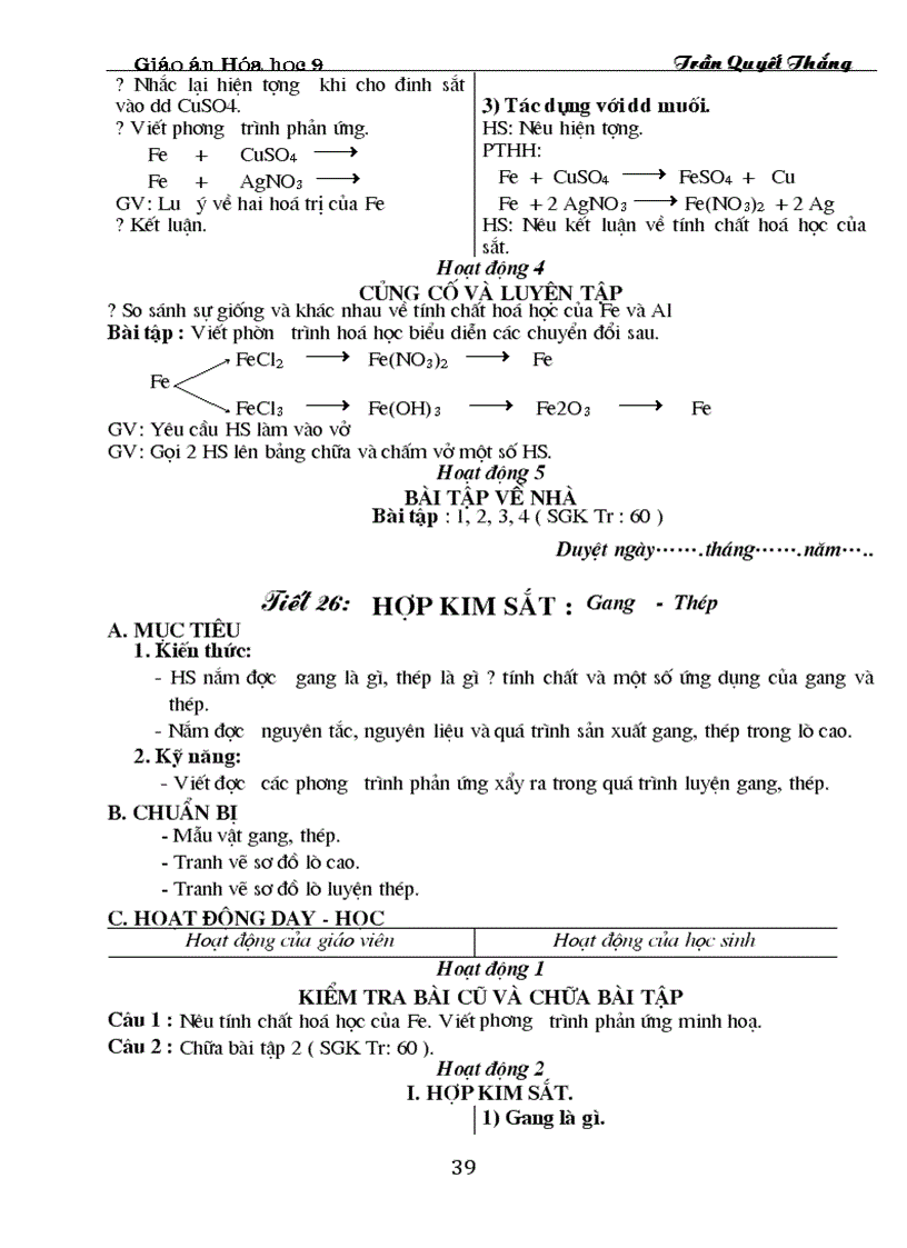 image for page Giao an hoa 9 chon bo