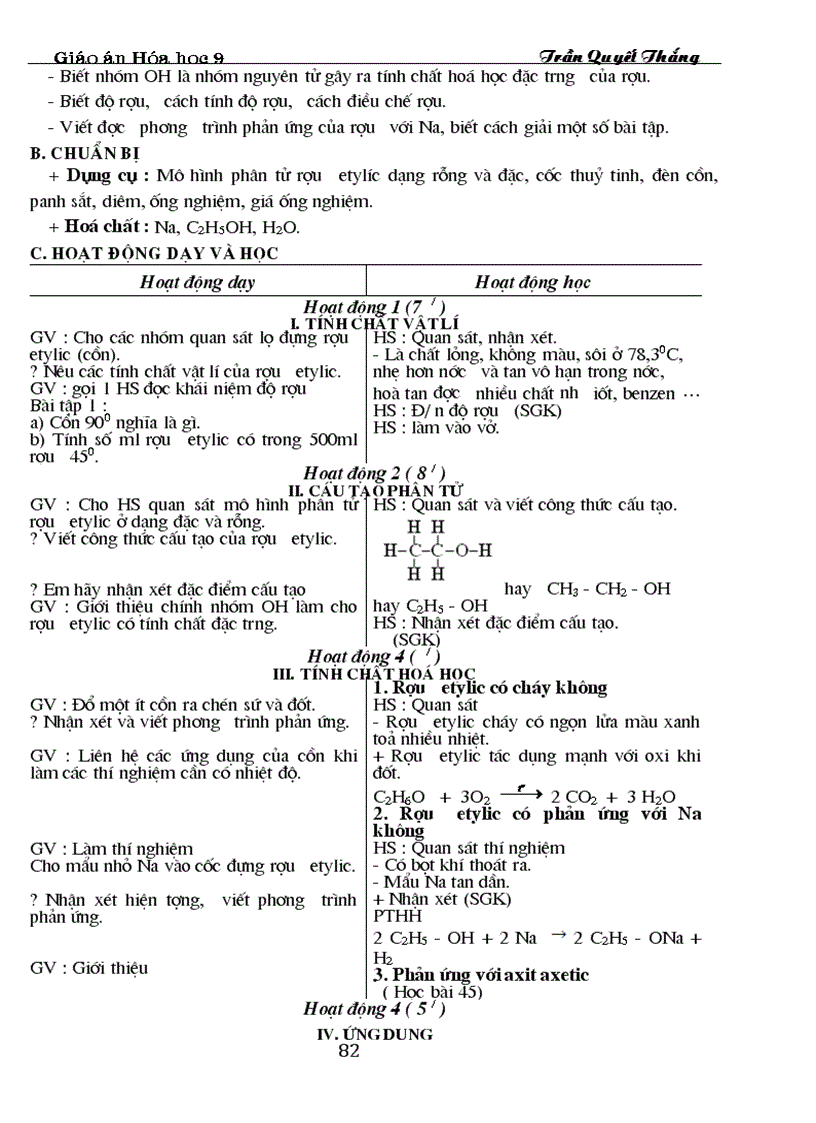 image for page Giao an hoa 9 chon bo