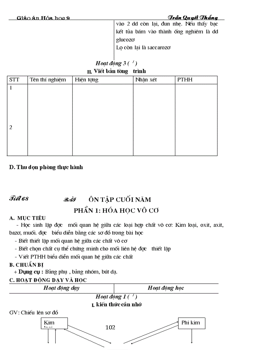 image for page Giao an hoa 9 chon bo