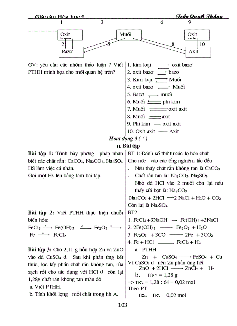 image for page Giao an hoa 9 chon bo