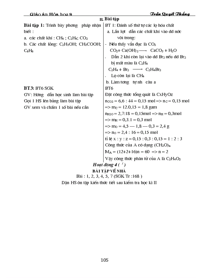 image for page Giao an hoa 9 chon bo