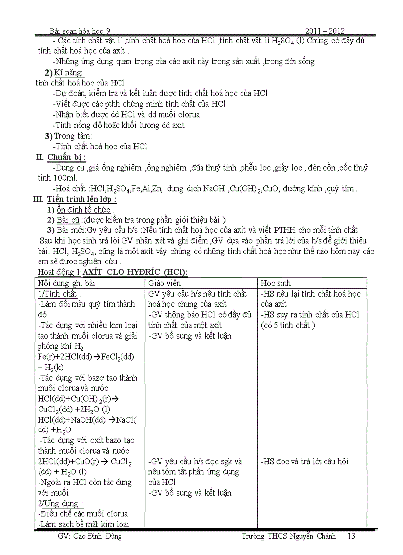 image for page Giao an hoa 9 chuan ktkn