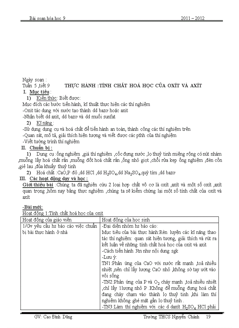 image for page Giao an hoa 9 chuan ktkn