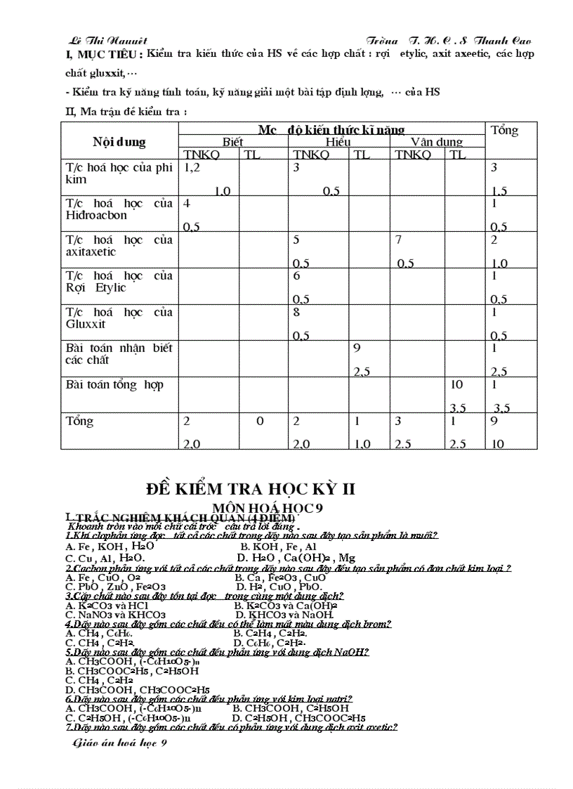 image for page Giao an hoa 9 cuc hay