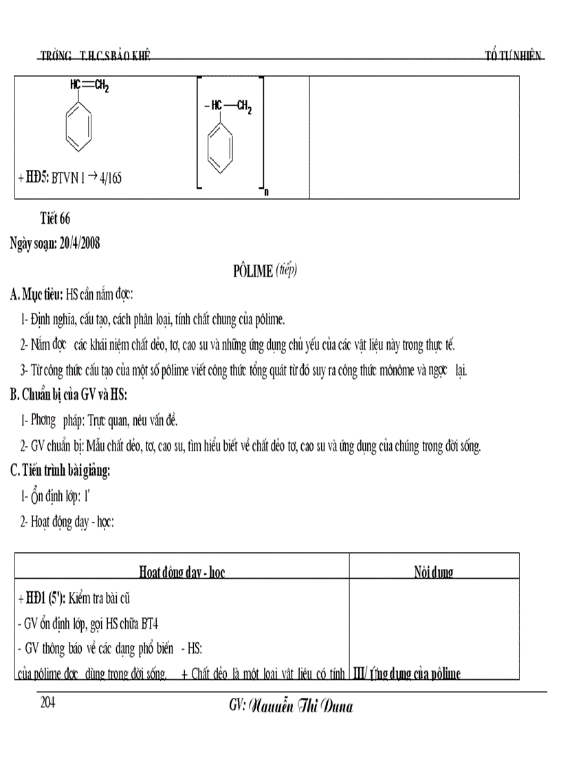 image for page Giáo án hoa 9 hay cực chi tiet 08 09