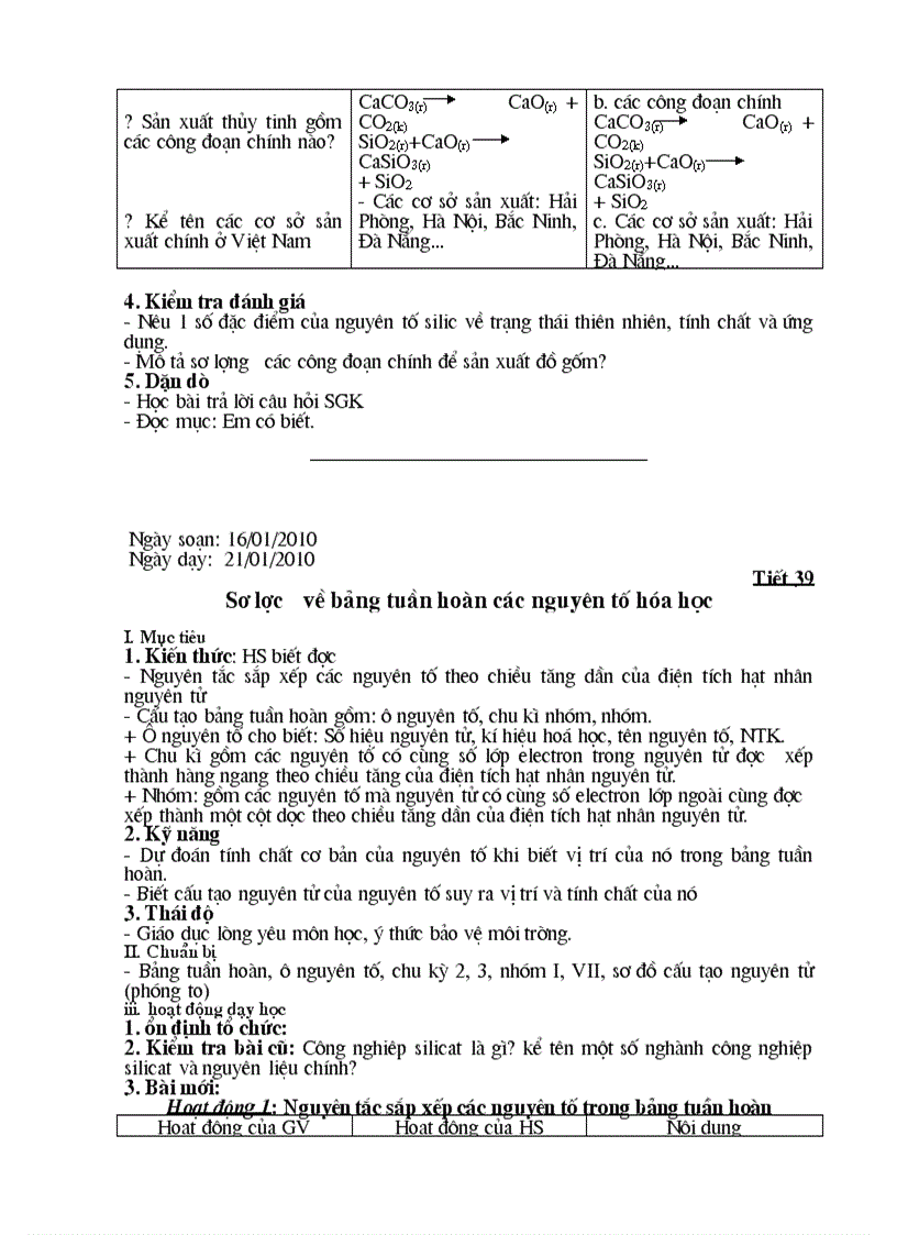 image for page Giáo án Hóa 9 HKII 3 cột mới