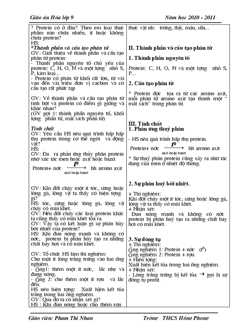 image for page Giao an hoa 9 ki II