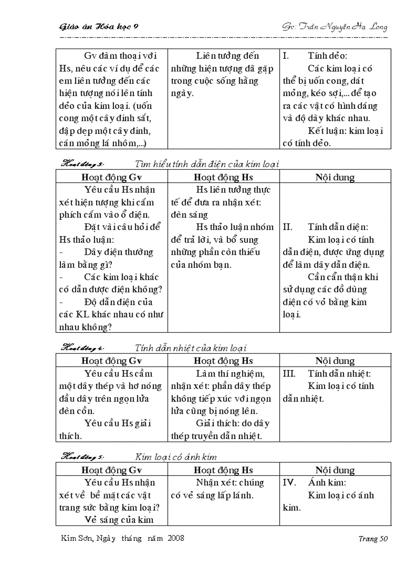 image for page Giáo An Hoa 9 Kỳ 2 08 09