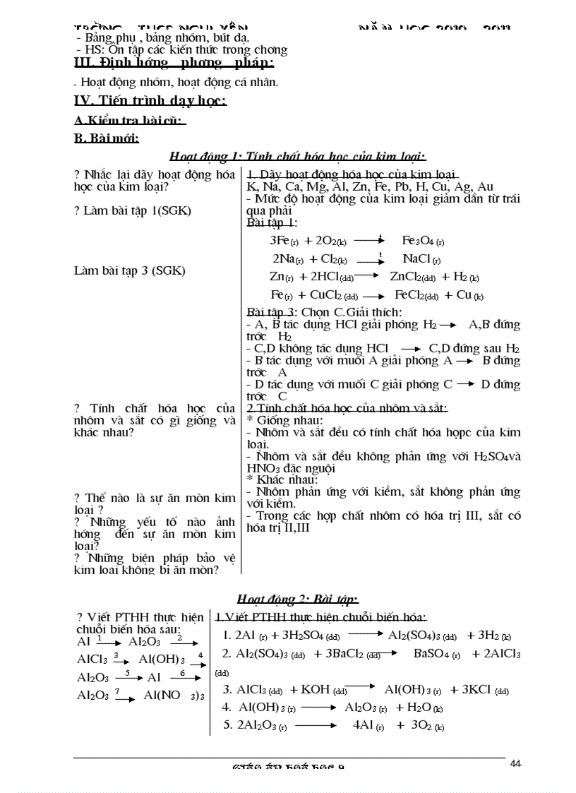 image for page Giao an hoa 9 nam hoc 2011 2012