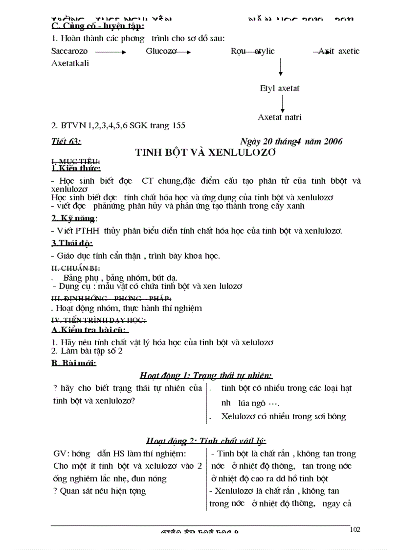 image for page Giao an hoa 9 nam hoc 2011 2012