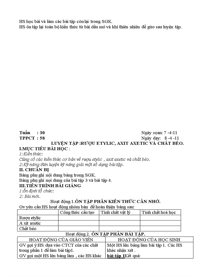 image for page Giáo án hóa 9 t 47 69