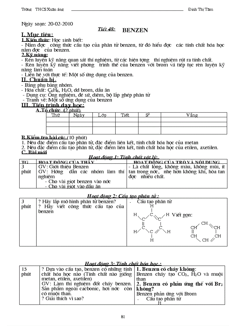 image for page Giáo án hoá 9 tham khảo