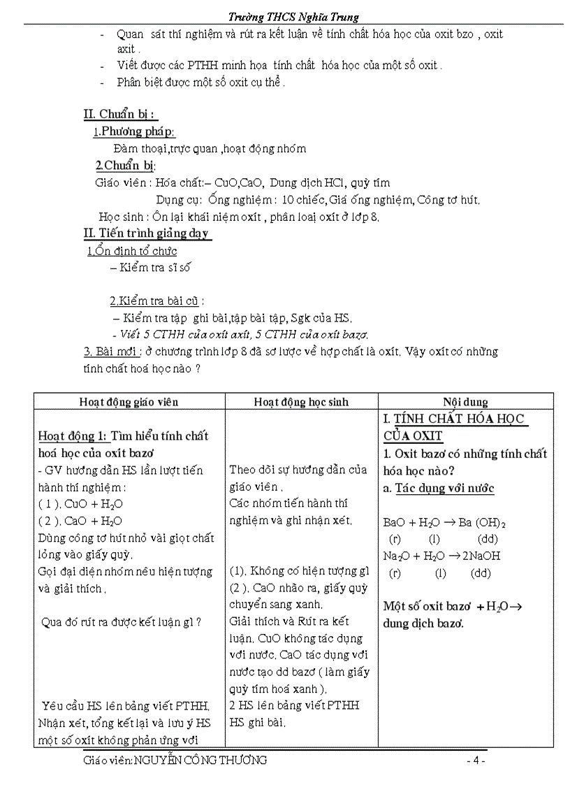 image for page Giáo an hoa 9 theo chuan kien thuc