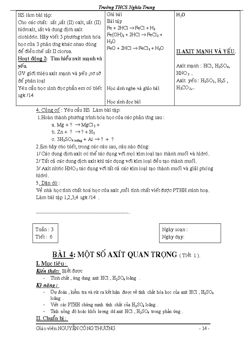 image for page Giáo an hoa 9 theo chuan kien thuc