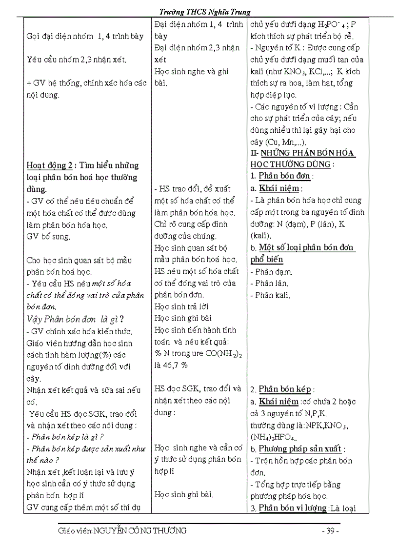 image for page Giáo an hoa 9 theo chuan kien thuc