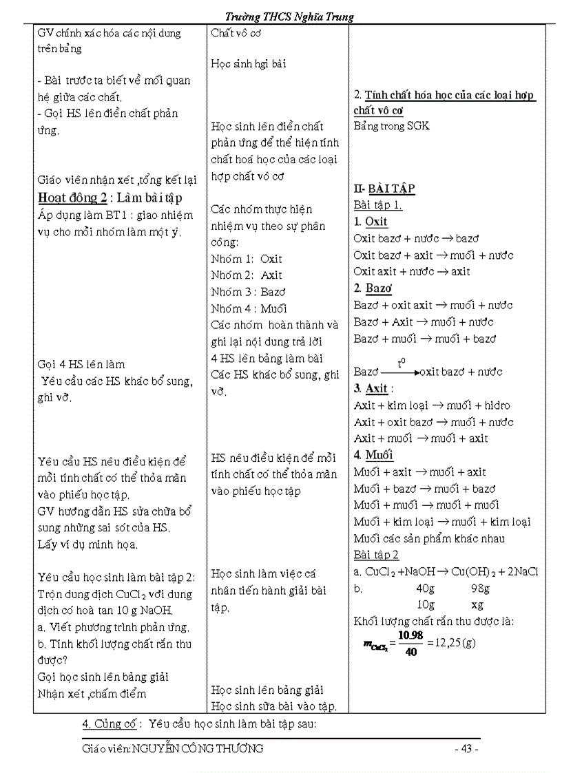 image for page Giáo an hoa 9 theo chuan kien thuc