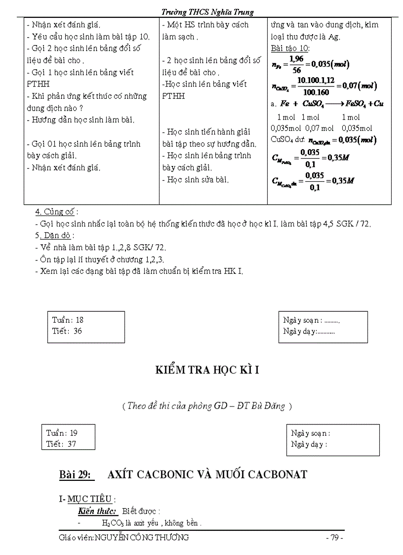 image for page Giáo an hoa 9 theo chuan kien thuc