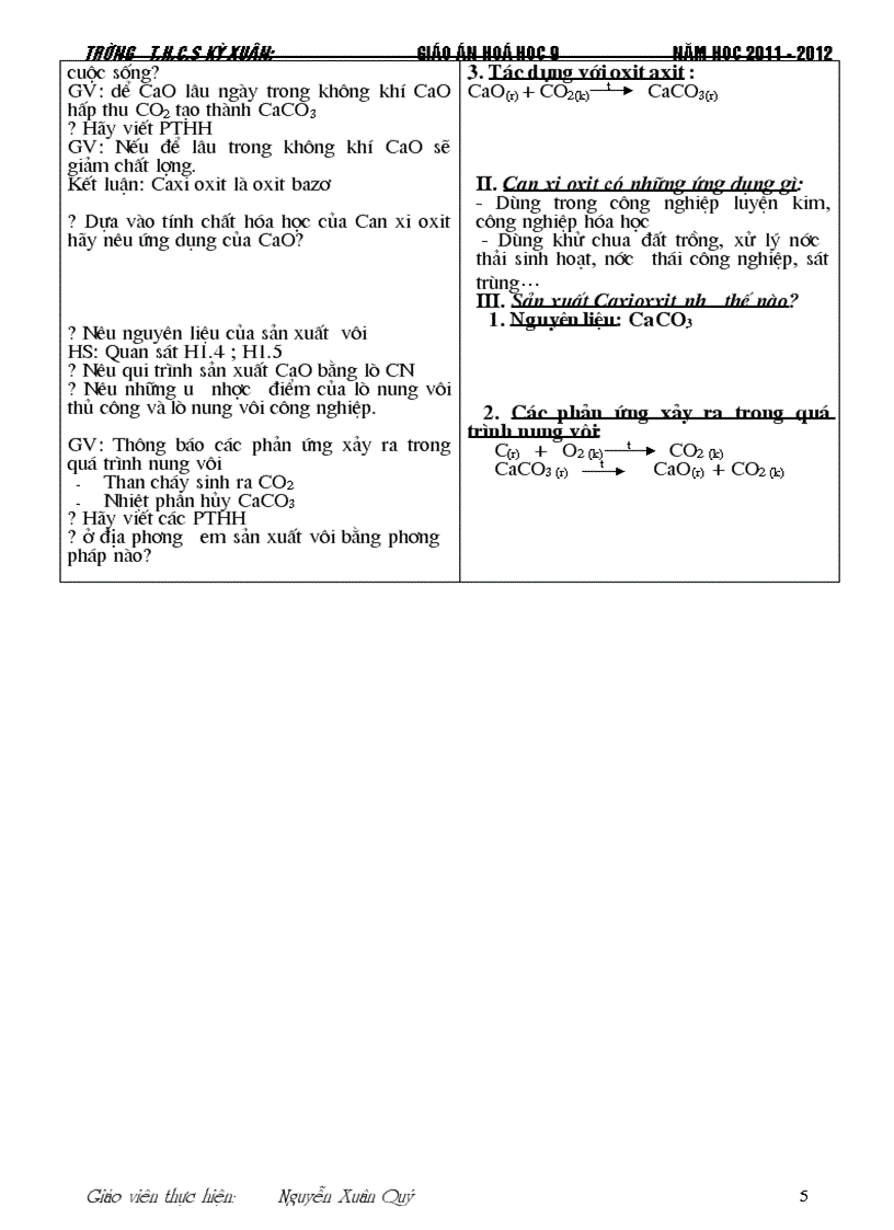 image for page Giao an Hoa 9 tron bo 2012