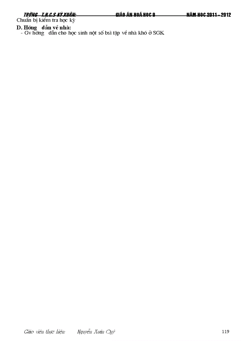 image for page Giao an Hoa 9 tron bo 2012