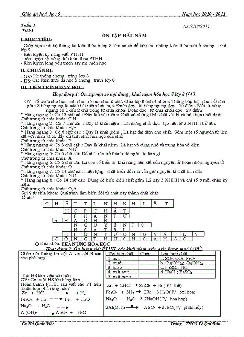 image for page Giao an hoa 9 viet qt