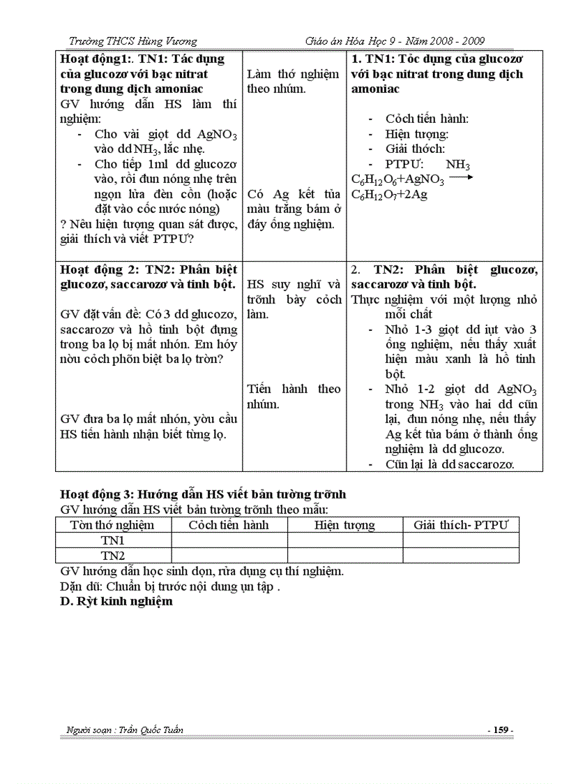 image for page Giáo án Hóa 9 HK1