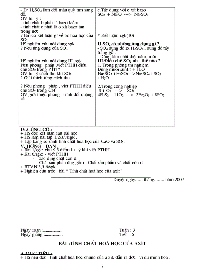 image for page Giáo án Hóa Học 9 có tích hợp môi trường