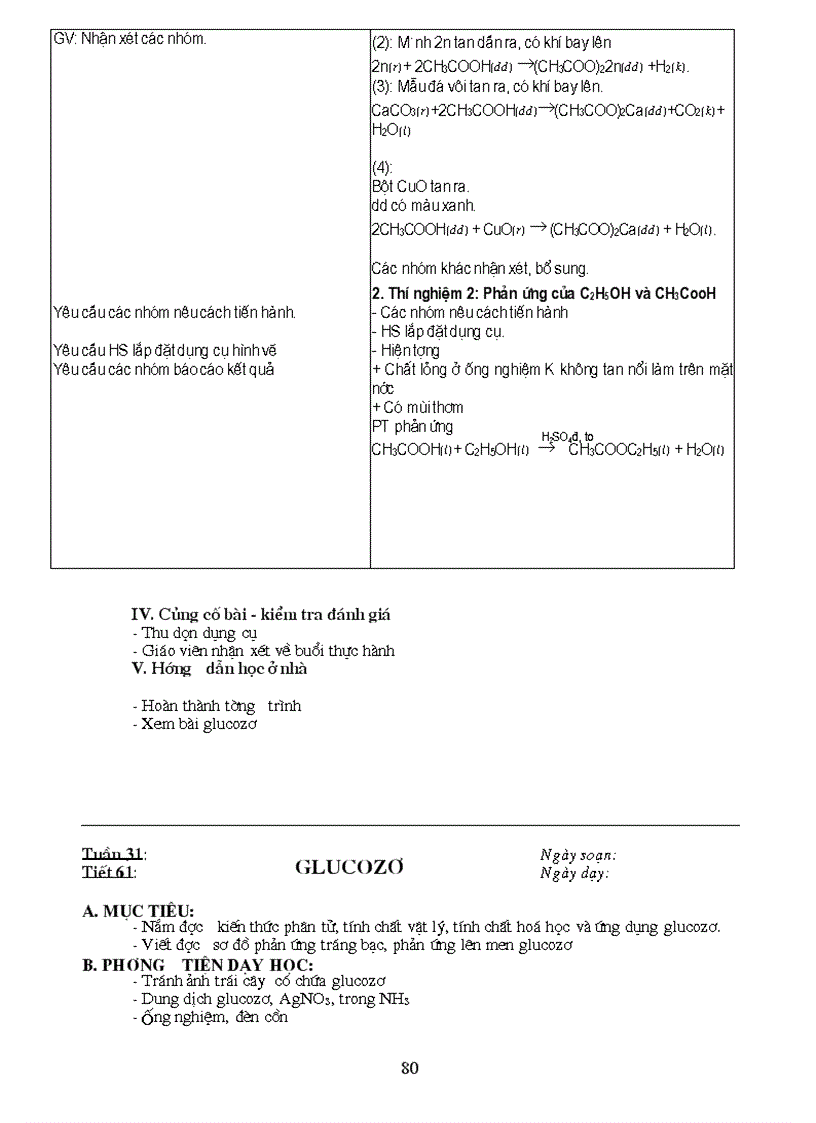 image for page Giáo án Hóa Học 9 có tích hợp môi trường