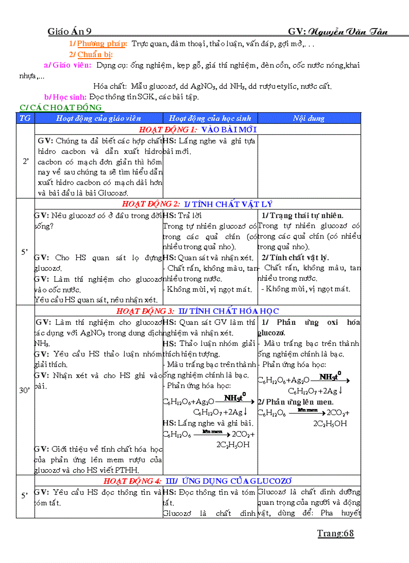 image for page GIÁO ÁN HÓA HỌC 9 HKII 37 tuần