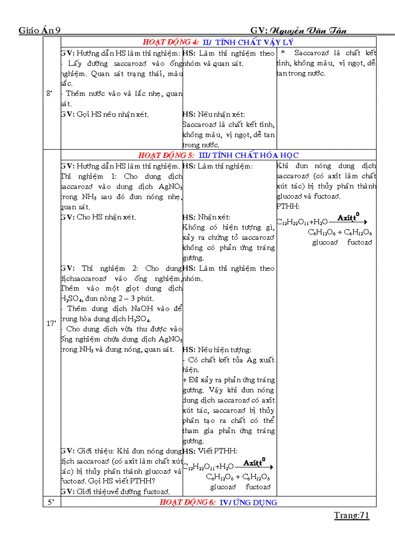 image for page GIÁO ÁN HÓA HỌC 9 HKII 37 tuần