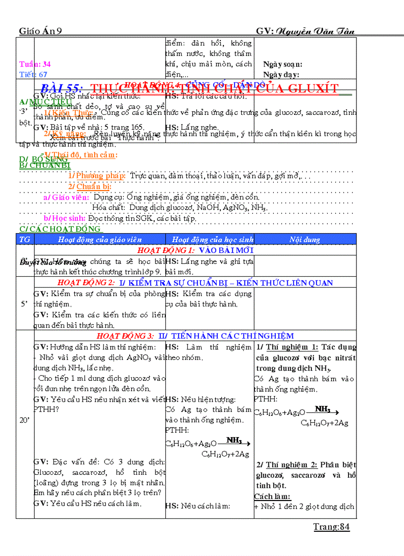 image for page GIÁO ÁN HÓA HỌC 9 HKII 37 tuần