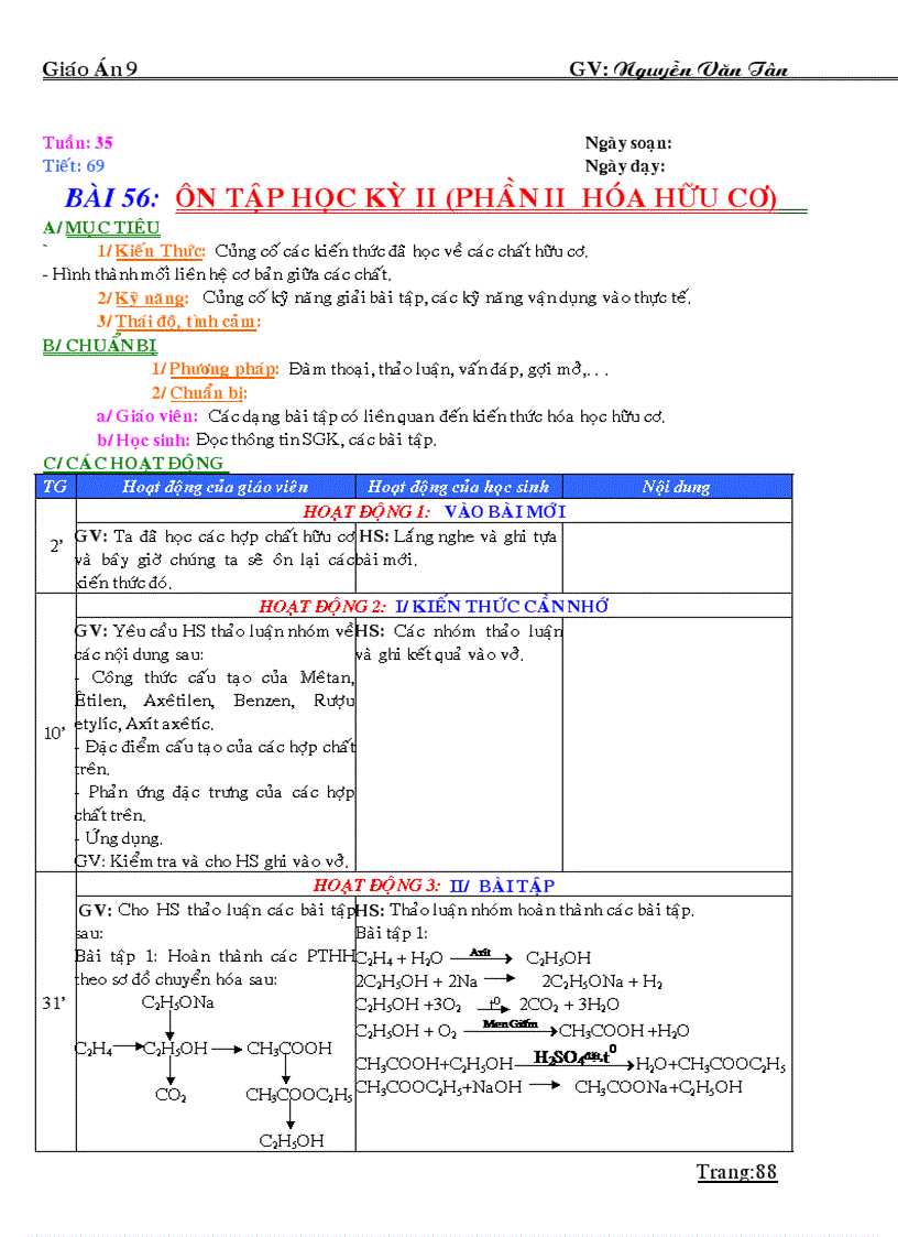 image for page GIÁO ÁN HÓA HỌC 9 HKII 37 tuần