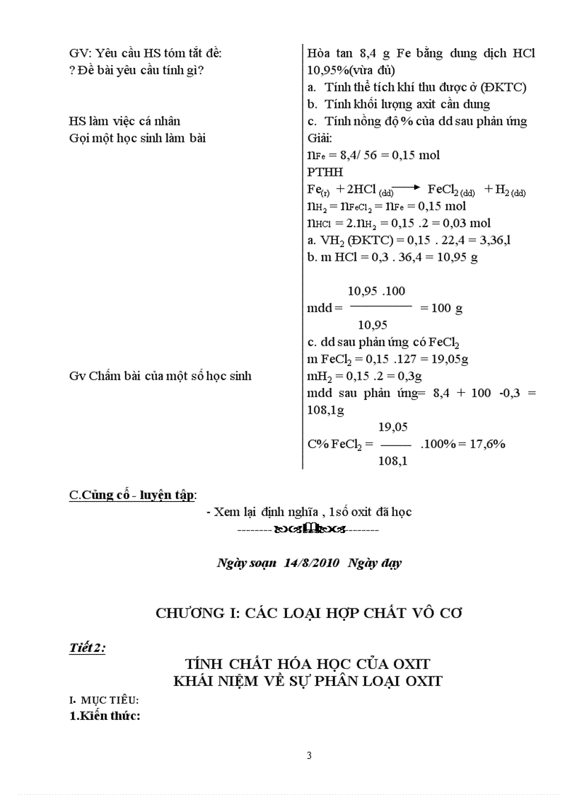 image for page GIAO AN Hoa hoc 9 Nam 10 11