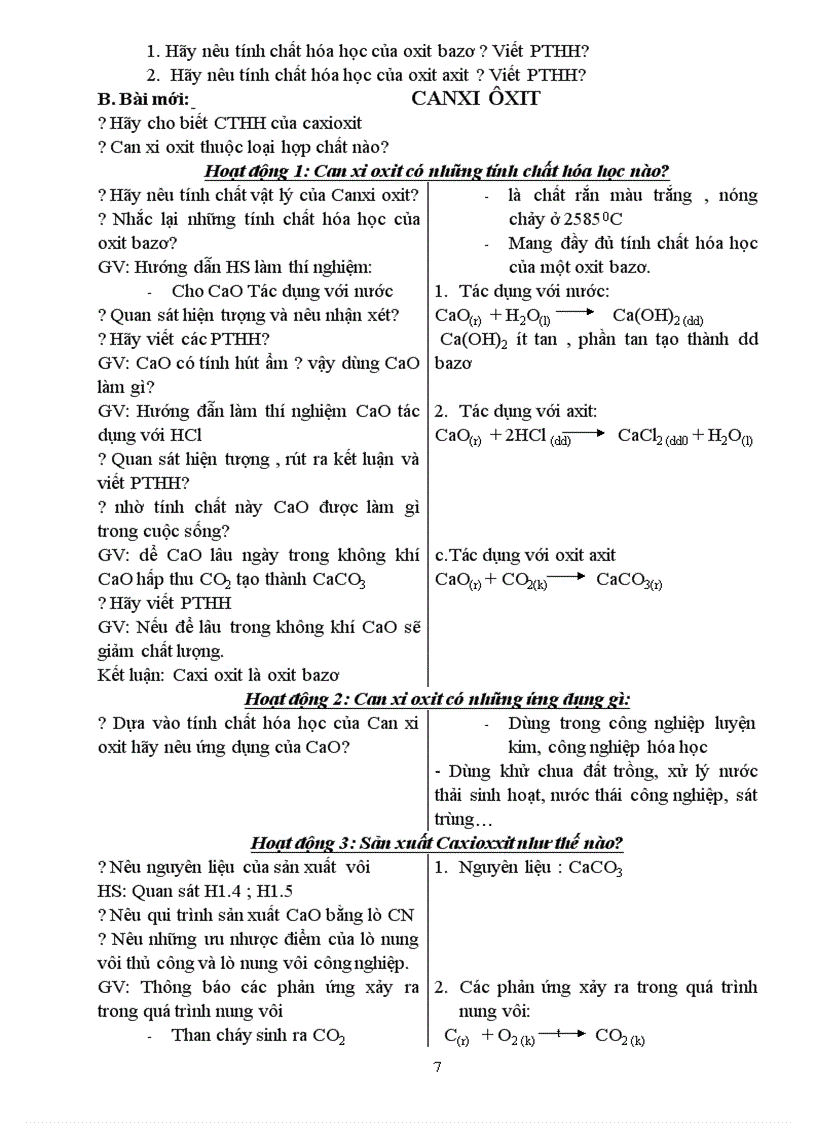 image for page GIAO AN Hoa hoc 9 Nam 10 11