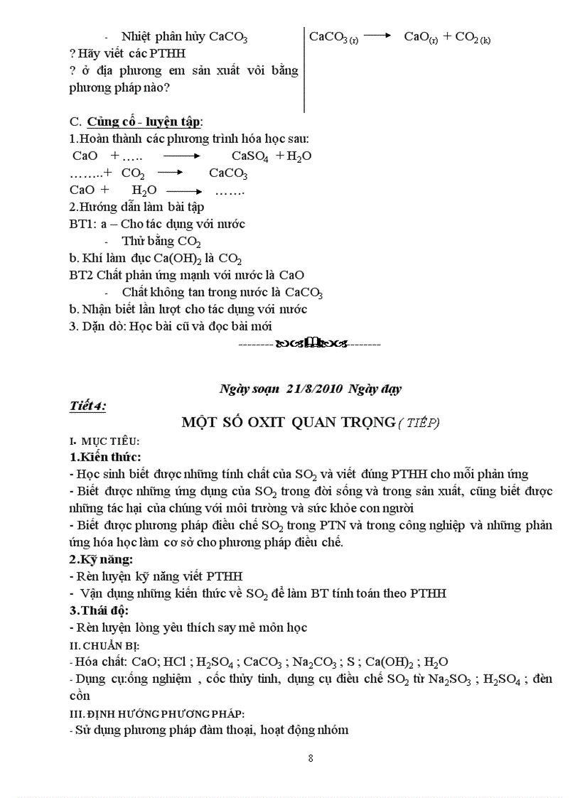 image for page GIAO AN Hoa hoc 9 Nam 10 11