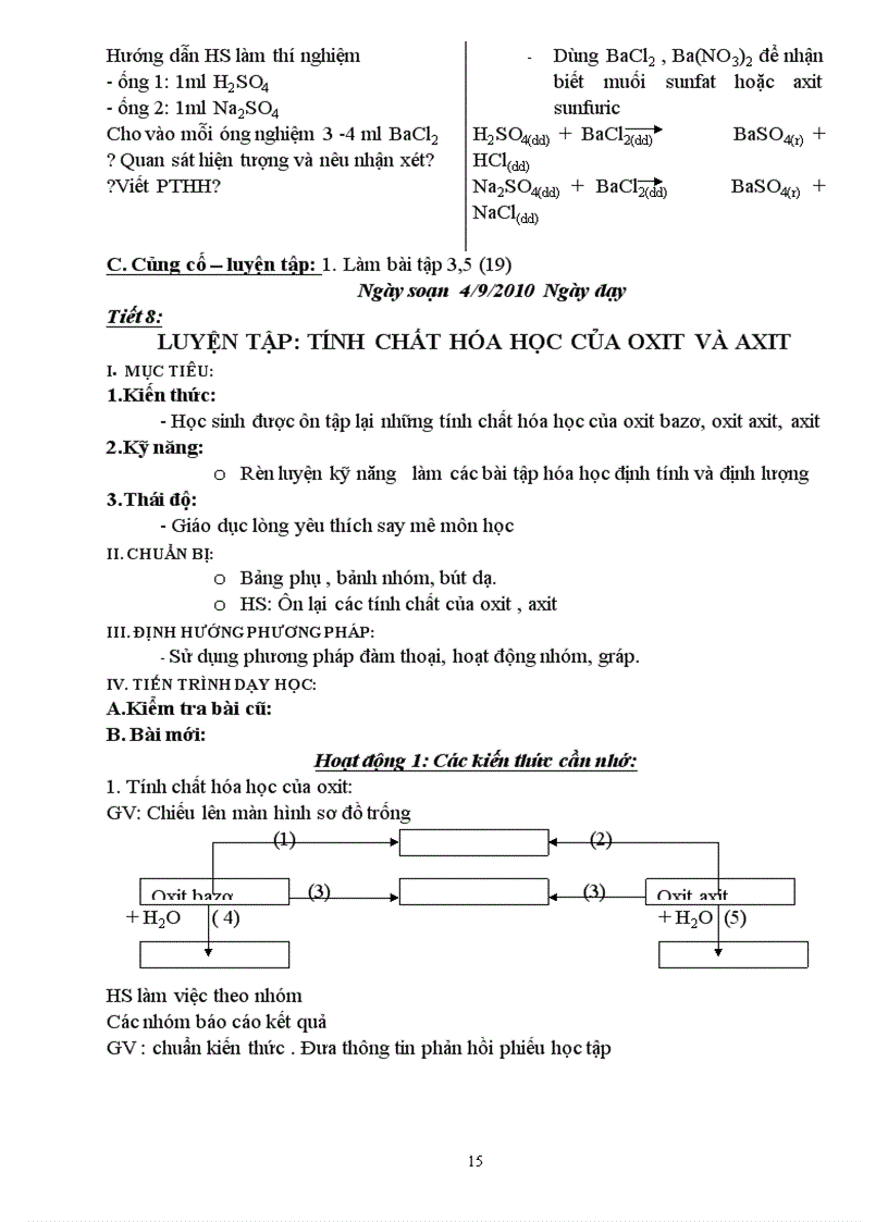 image for page GIAO AN Hoa hoc 9 Nam 10 11