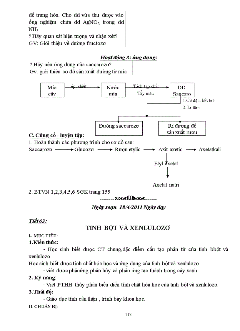 image for page GIAO AN Hoa hoc 9 Nam 10 11