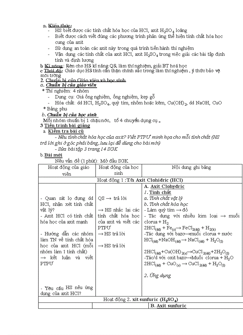 image for page Giáo án Hóa học 9 trọn bộ chuẩn kiến thức kỹ năng