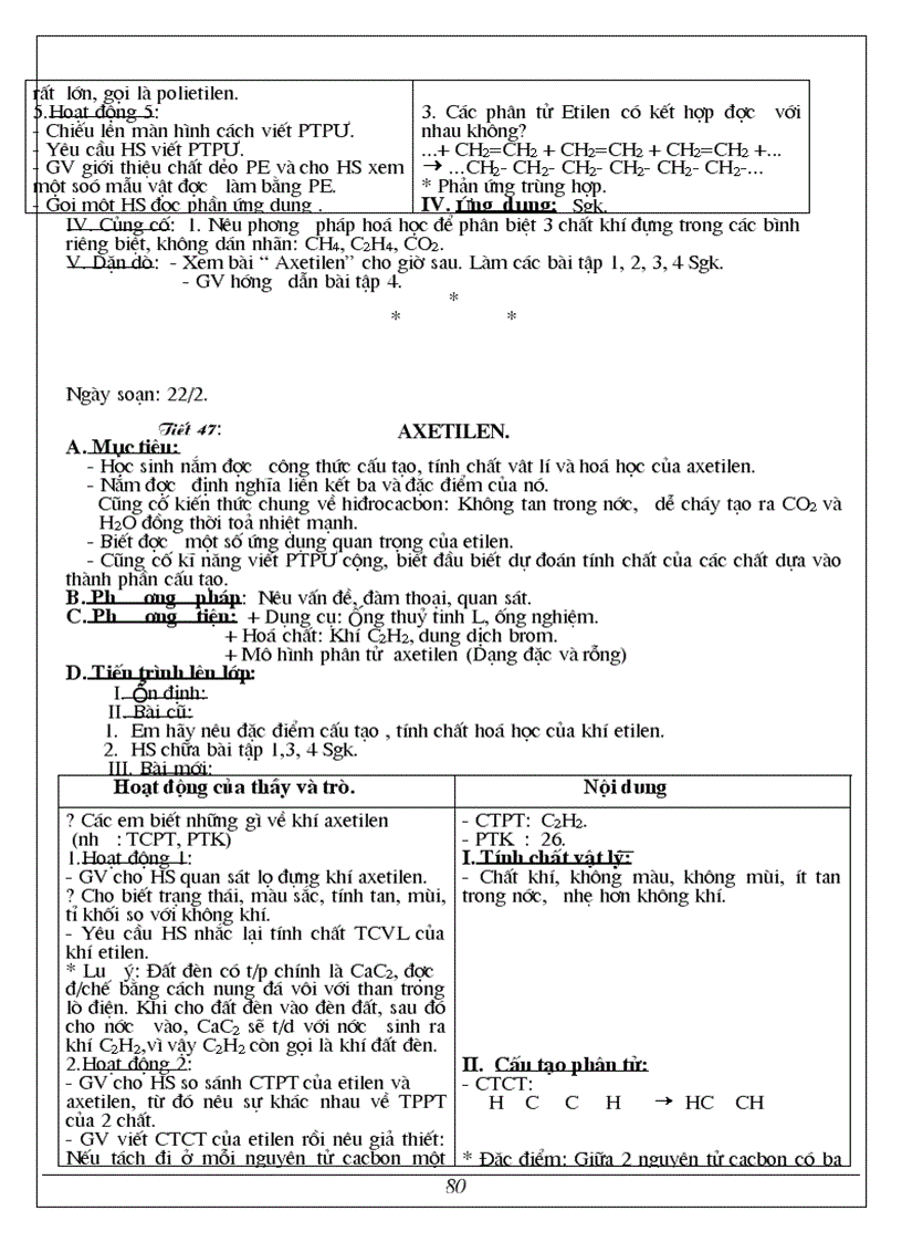 image for page Giáo án hóa học 9 2012 NT