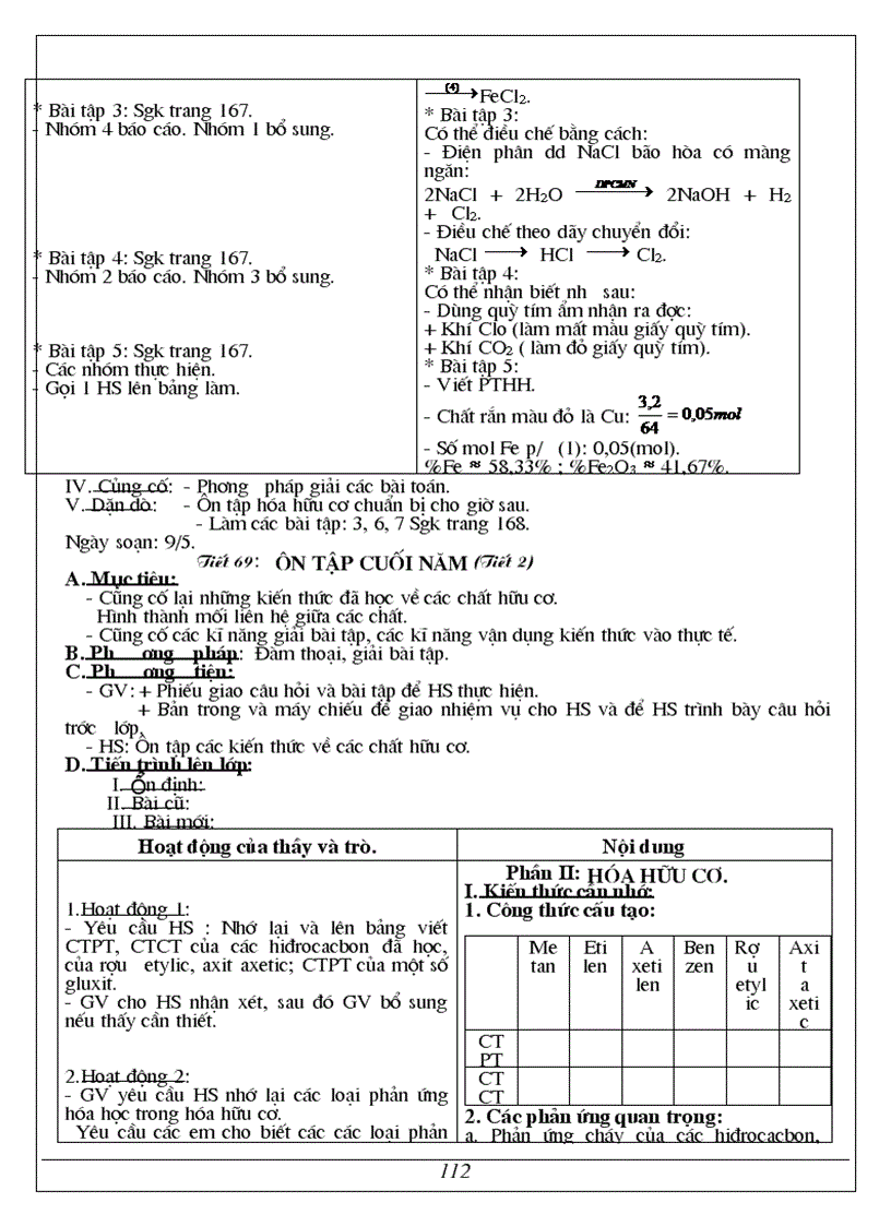 image for page Giáo án hóa học 9 2012 NT