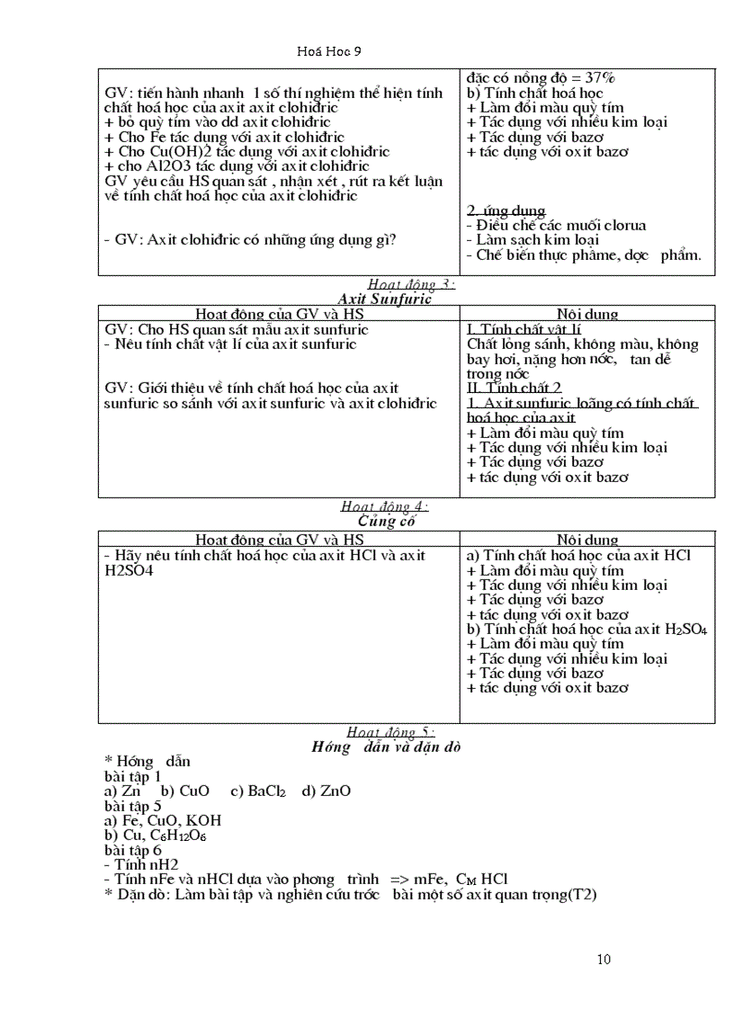 image for page Giao An Hoa Hoc 9 tron bo 1