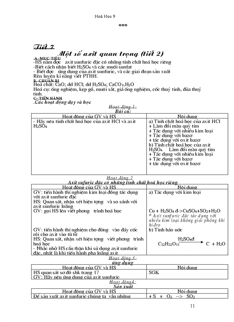 image for page Giao An Hoa Hoc 9 tron bo 1