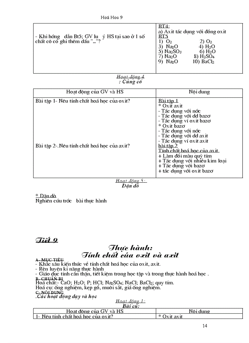 image for page Giao An Hoa Hoc 9 tron bo 1