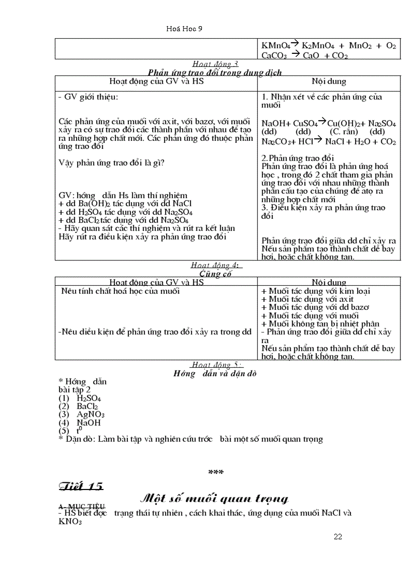 image for page Giao An Hoa Hoc 9 tron bo 1