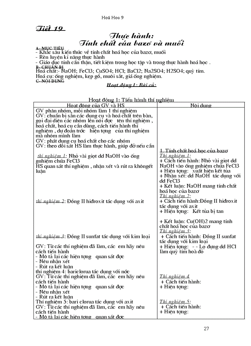 image for page Giao An Hoa Hoc 9 tron bo 1