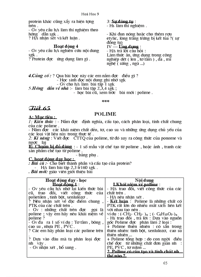 image for page Giao An Hoa Hoc 9 tron bo 1