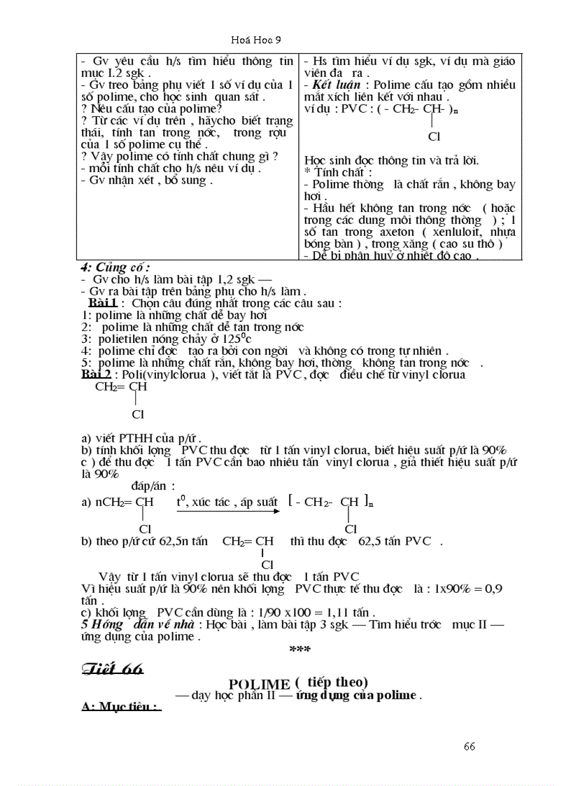 image for page Giao An Hoa Hoc 9 tron bo 1
