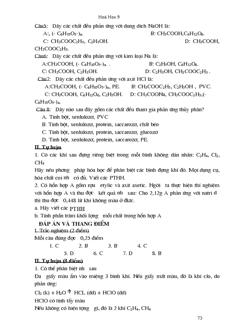 image for page Giao An Hoa Hoc 9 tron bo 1