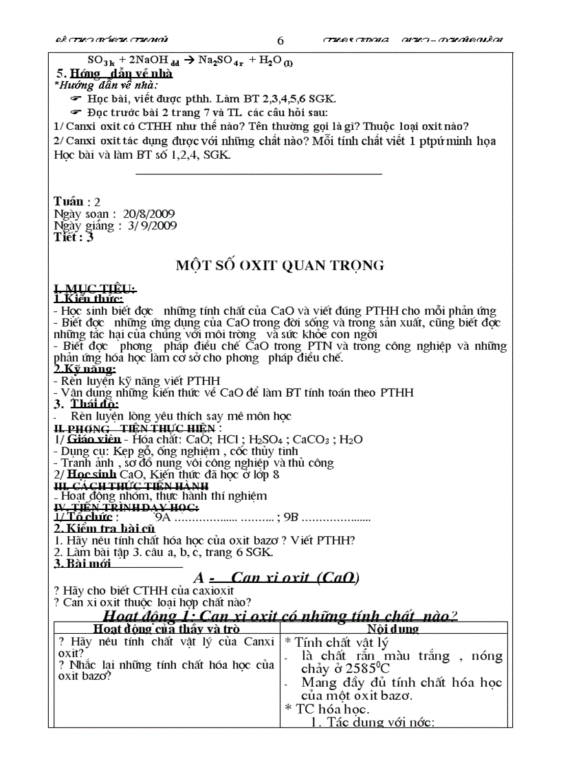 image for page Giao an hoa hoc lop 9 nam hoc 2009 2010