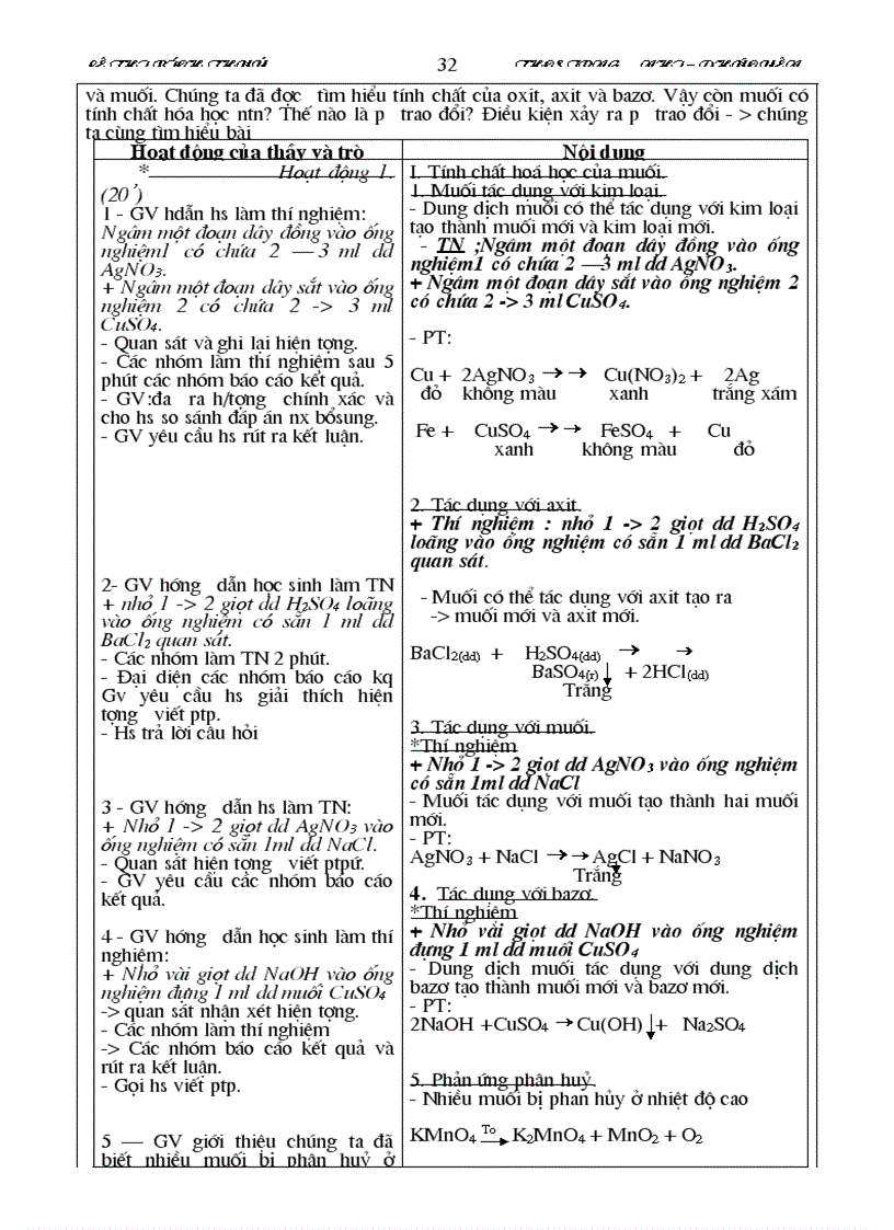 image for page Giao an hoa hoc lop 9 nam hoc 2009 2010