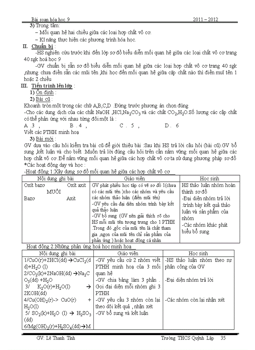 image for page Giao an hoa hoc lop 9